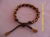 015- Pulseira Corrente com Courinho